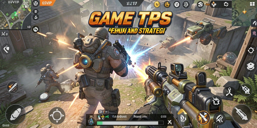 Tampilan gameplay TPS yang mendebarkan di 6SVIP.