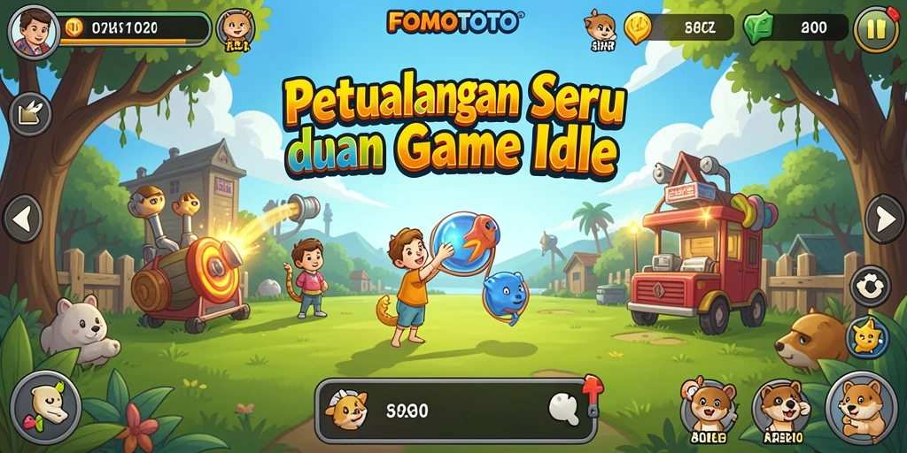 Tampilan menarik dari gameplay FOMOTOTO yang membuat ketagihan.