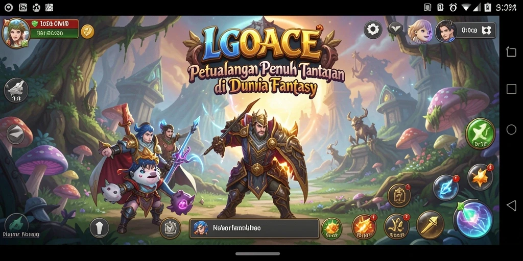 Gameplay seru dan menantang di dunia petualangan LGOACE.