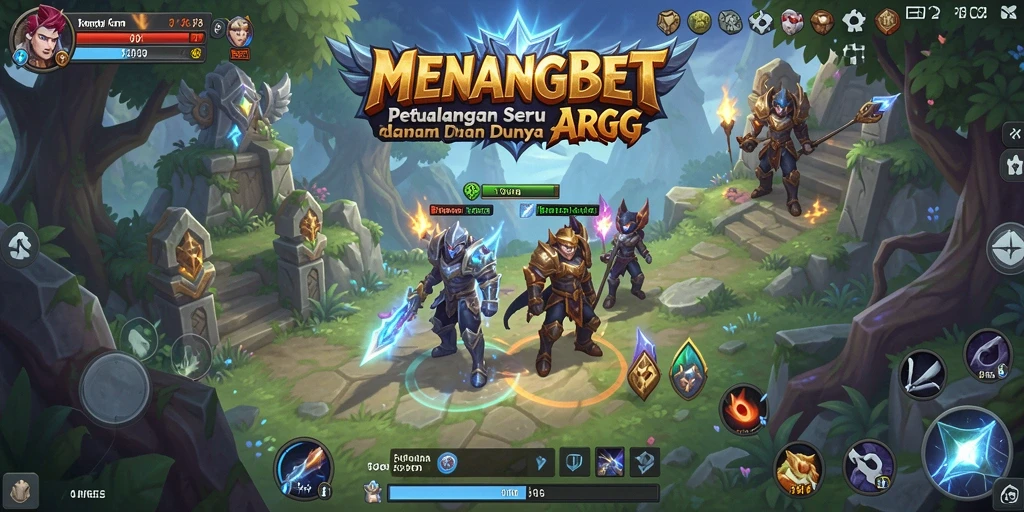 Tampilan gameplay menarik dari MENANGBET dalam pertempuran ARPG.
