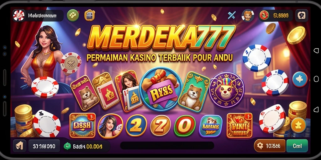 Screenshot gameplay MERDEKA777 menampilkan keseruan permainan Kasino yang memikat.