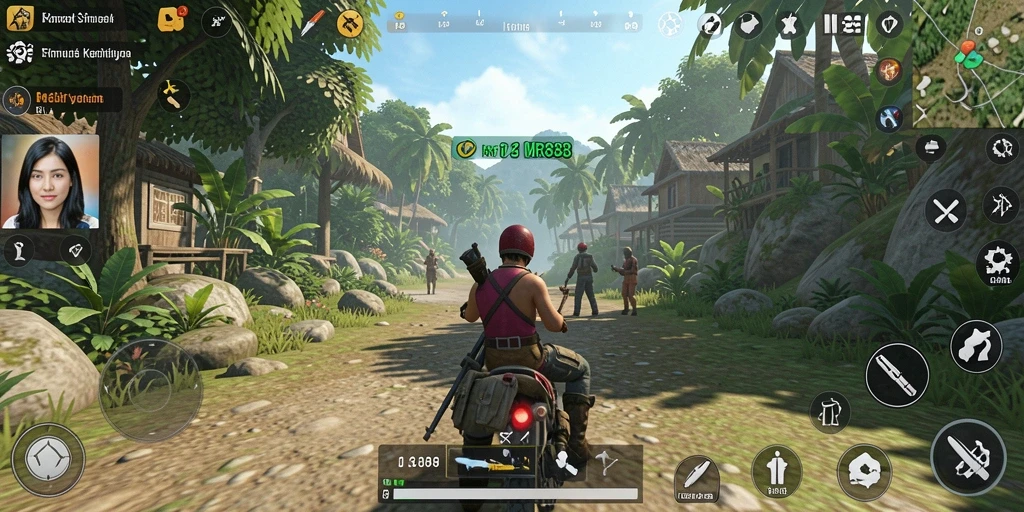 Tampilan gameplay MR888 yang menarik dan interaktif.