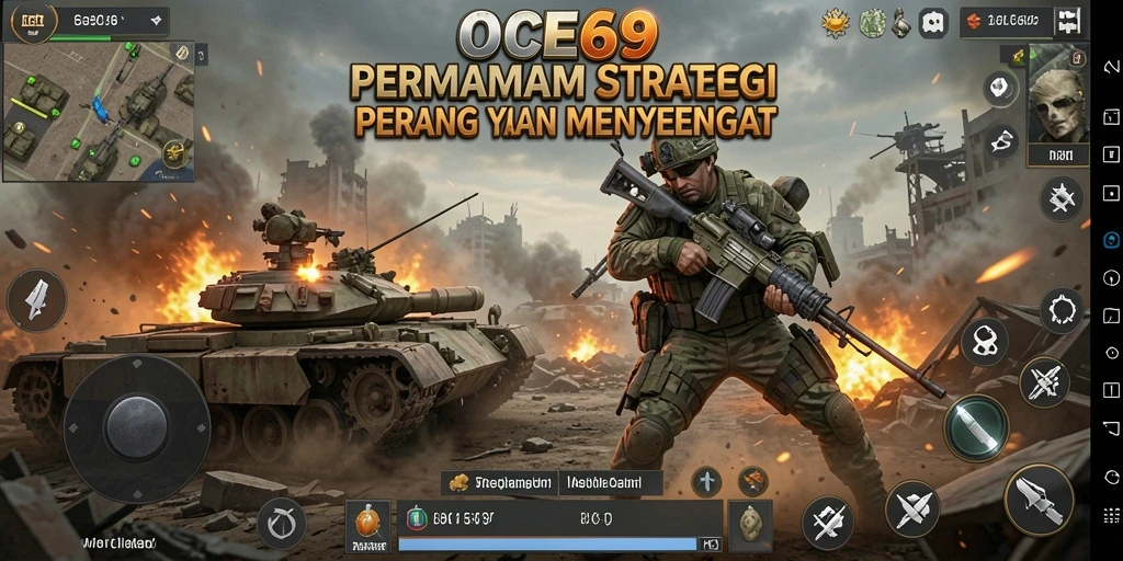Tampilan menakjubkan dari pertempuran dalam OCE69.