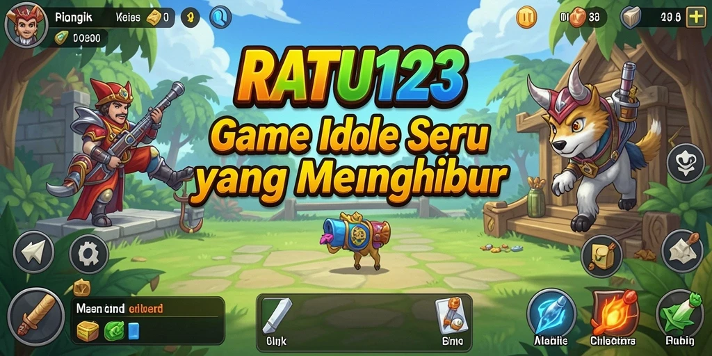 Tampilan gameplay menarik dari RATU123 yang memukau.